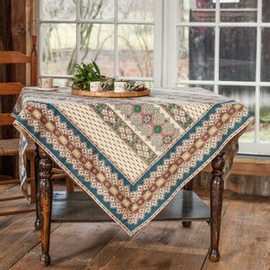 April Cornell Tablecloth French Lotus 54x54 NWT